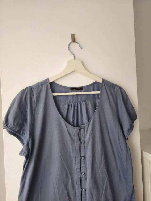 Blusa Bimba y Lola azul talla M