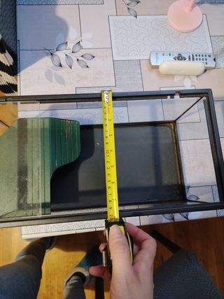 Tortuguera con rampa.