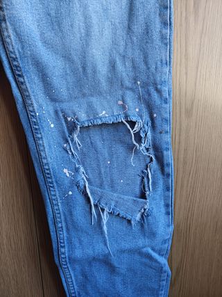 Calça ganga homem/mulher manchada