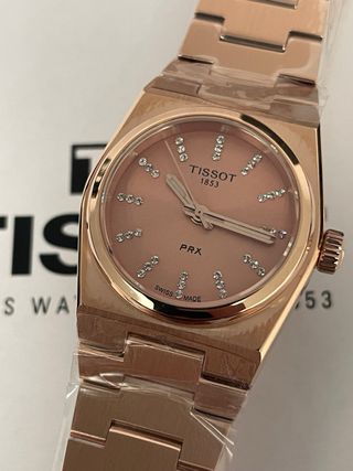 Reloj Tissot PRX 25mm Oro Rosa T137.010.33.506.00