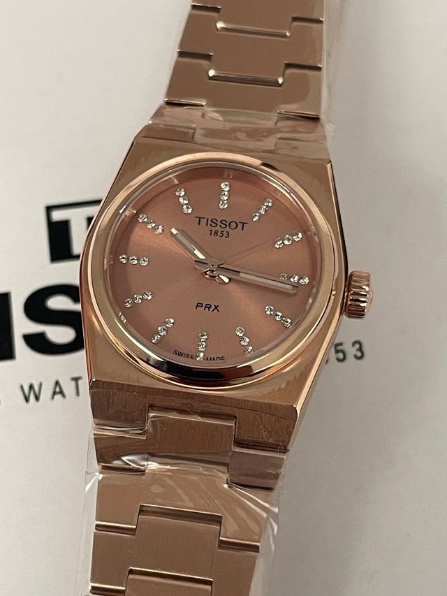 Reloj Tissot PRX 25mm Oro Rosa T137.010.33.506.00