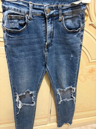 Set pantaloni donna blu e verdi