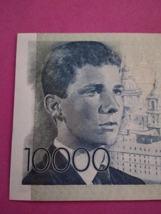 Billete 10000 pesetas 1985. SIN CIRCULAR.PLANCHA.