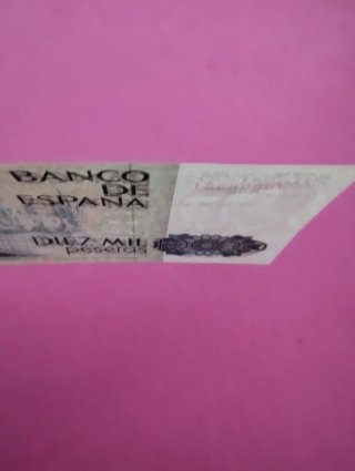Billete 10000 pesetas 1985. SIN CIRCULAR.PLANCHA.