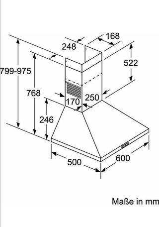 Campana Extractora Constructa CD616650