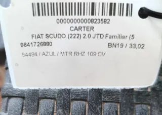 Carter FIAT SCUDO 2.0 JTD