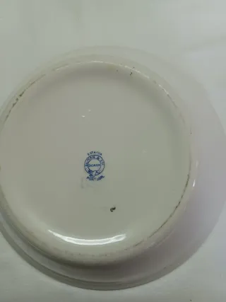 Saladeira Sacavém Azul e Branca