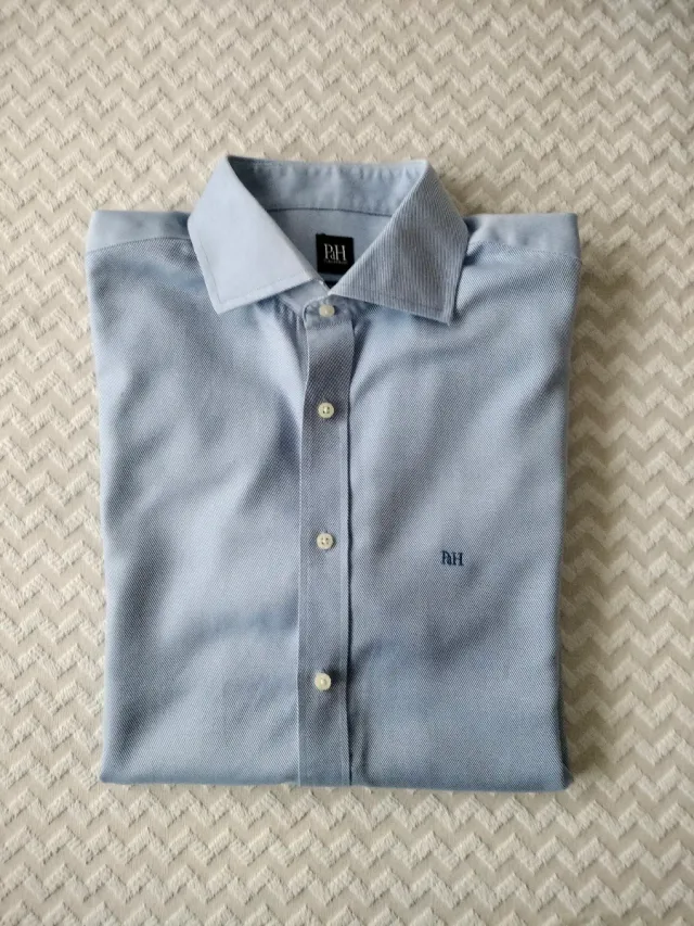 Camisa Pedro del Hierro Hombre Azul