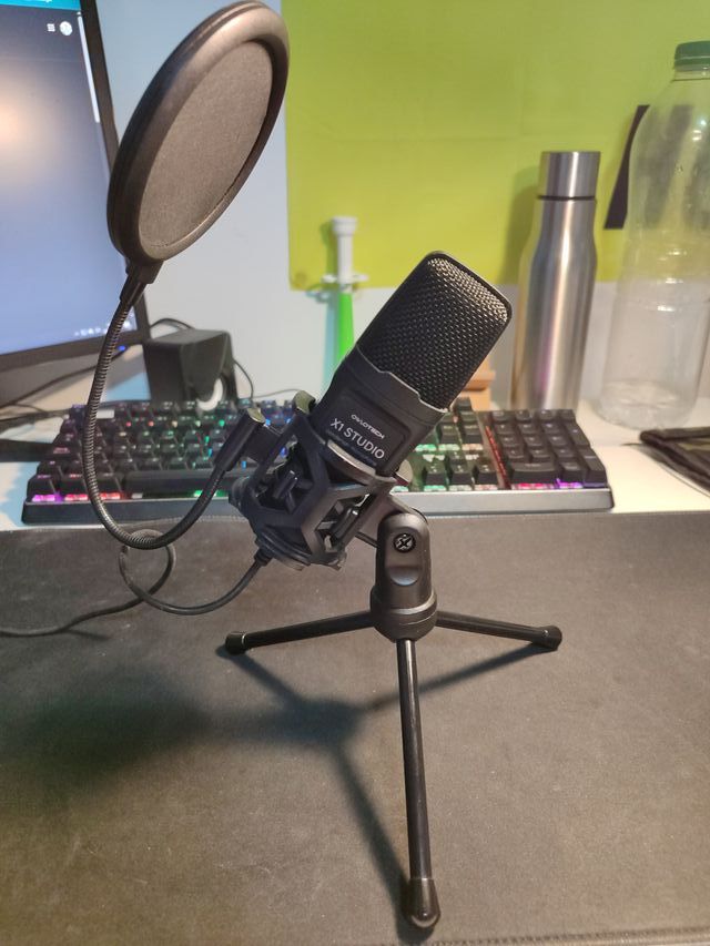 Micrófono Owlotech X1 Studio Negro