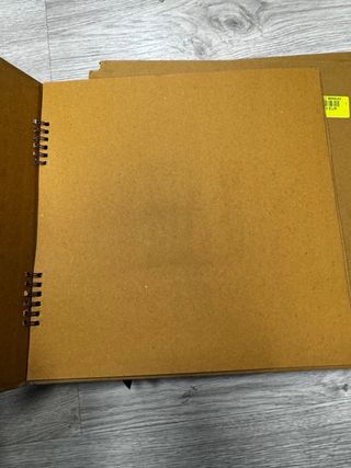 5 Álbum de Fotos Espiral Kraft