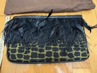Pochette Unique piume artigianale made in Italy