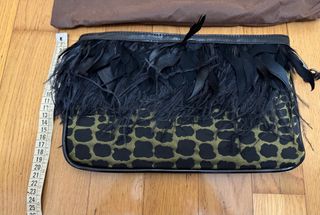 Pochette Unique piume artigianale made in Italy