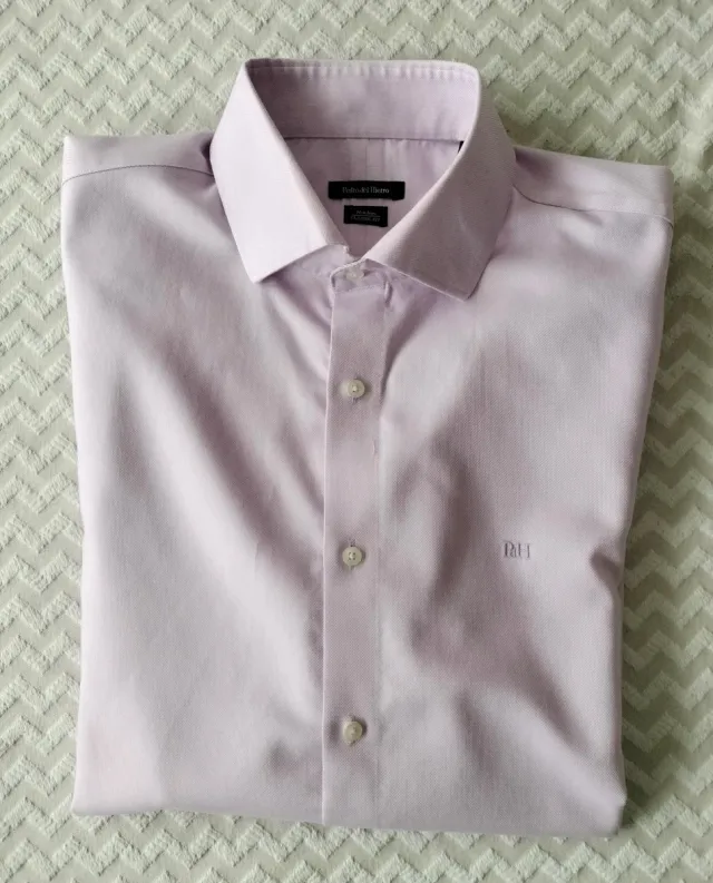 Camisa Pedro del Hierro Rosa Hombre