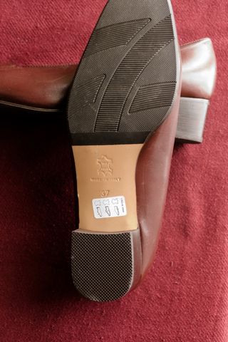 Scarpe Walter Dolci Pelle Marrone Tg 37