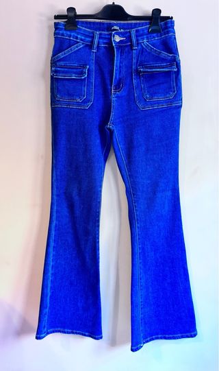 Jeans svasati da donna Push Up