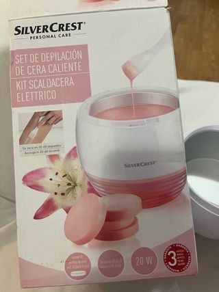 SilverCrest Kit Depilación Cera Caliente 20W