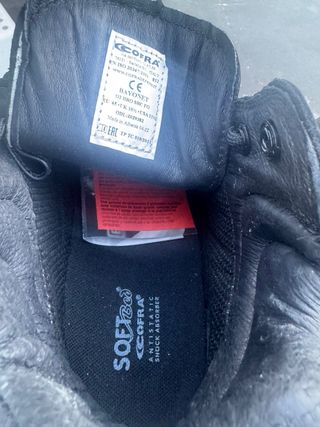 Bota de trabajo Cofra negra