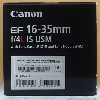 Canon EF 16-35mm f/4L IS USM