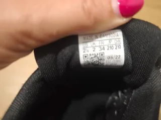 Botines Adidas Talla 34Negros