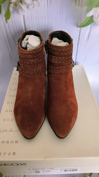 ♨️ Botines Geox Marrones Talla 36