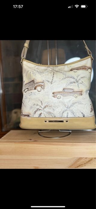 Borsa tracolla Brahmin beige