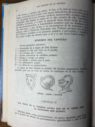 Libro El Quijote 1962