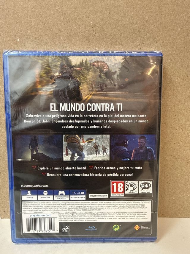 Days Gone PS4 precintado