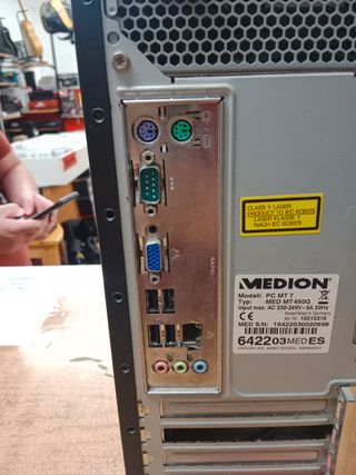 ORDENADOR DE SOBREMESA MEDION PC MT 7