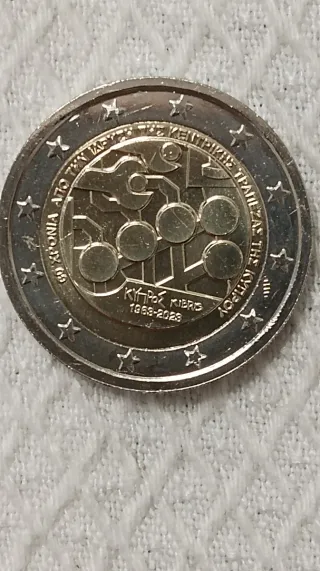 Moneda 2€ Chipre 1960-2020