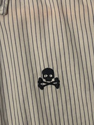 Camisa Scalpers niño rayas azules