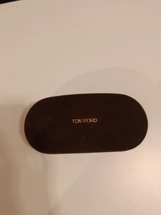 Funda gafas Tom Ford marrón