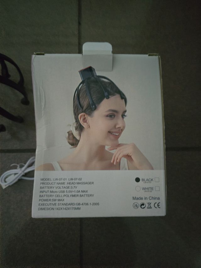 Masajeador de cabeza eléctrico