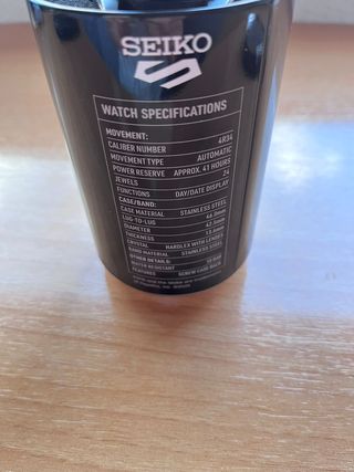 Reloj Seiko x Pepsi GMT "Edición limitada"