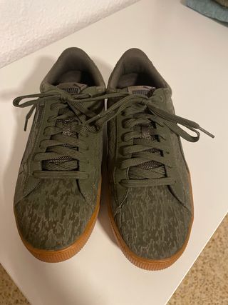 Zapatillas Puma Verde Camuflaje