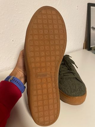 Zapatillas Puma Verde Camuflaje