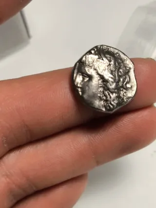 monete greche, statera della Lucania Metapontium