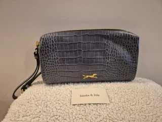 Bolso de mano Bimba y Lola piel gris
