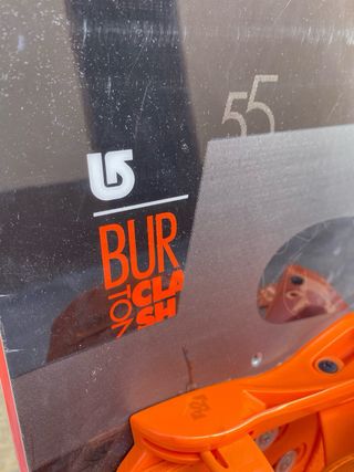 Tabla Snow Burton + Fijaciones y Botas