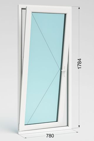 Puerta 1860x780  Balconera PVC Veka