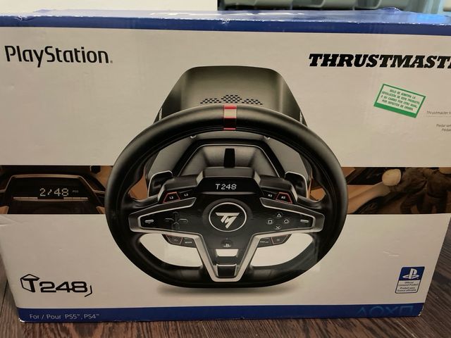 Volante y Pedales Thrustmaster 248  PS5/PS4
