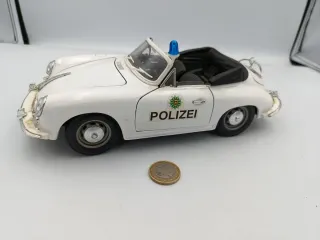 PORSCHE 356 B (1961) BLANCO POLICIA
