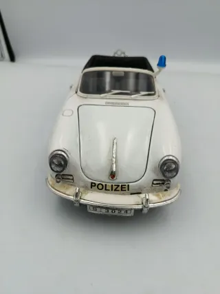 PORSCHE 356 B (1961) BLANCO POLICIA