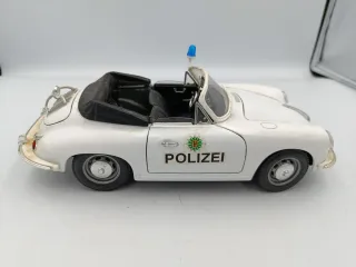PORSCHE 356 B (1961) BLANCO POLICIA