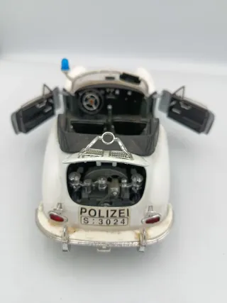 PORSCHE 356 B (1961) BLANCO POLICIA
