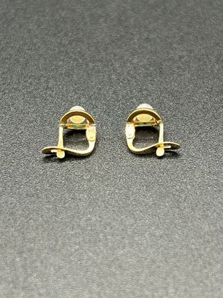 Pendientes Oro 18k Perlas 0.84 gr.