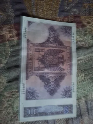Billete 1000 Pesetas Carlos I 1940