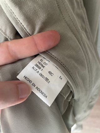 Gabardina Dustin Beige Talla XL (48)