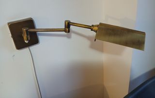 Lámpara de pared bronce