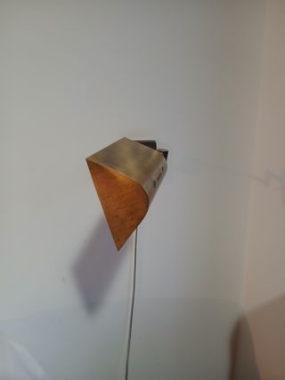 Lámpara de pared bronce