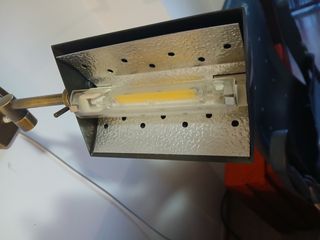 Lámpara de pared bronce